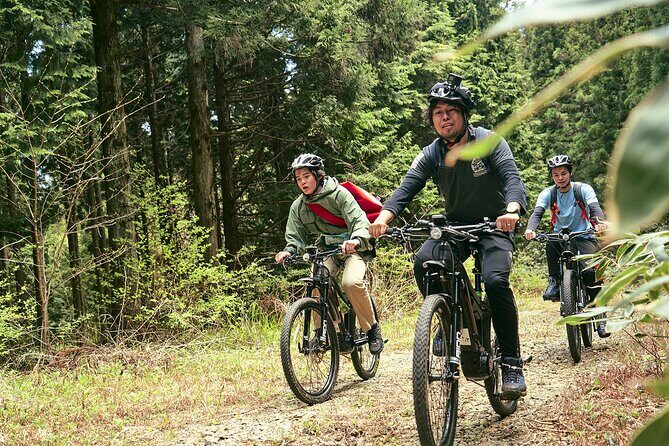 eMTB tour to see the beautiful islands from the summit - Yuki Onsen on the way home: the smart recovery move