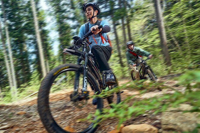 eMTB tour to see the beautiful islands from the summit - Where you meet: Hiroshima Yuki Experience Centre and your first hour