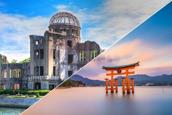 Hiroshima and Miyajima by Bike and Boat - Miyajima island streets: orange views, deer encounters, and guided flow