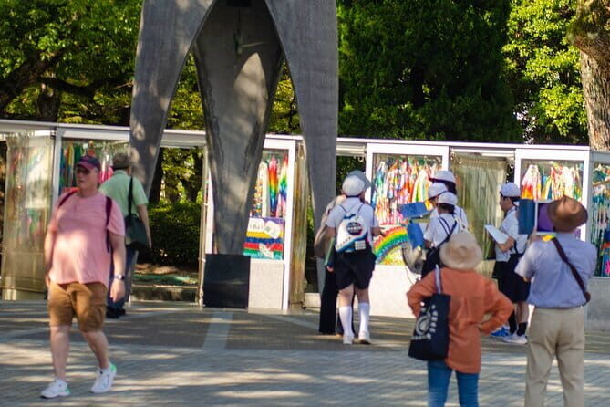 Hiroshima and Miyajima Private Guided Tour - Entering Hiroshima Peace Memorial Park: where the day finds its center