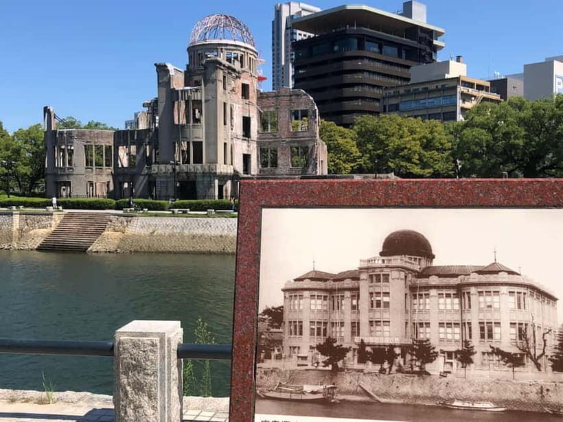 Hiroshima: City and Miyajima Bike and Boat Tour - Hiroshima Peace Park and the A-bomb Dome by bike