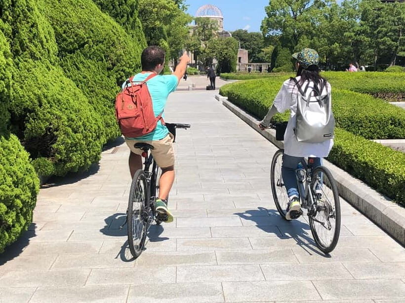 Hiroshima: City and Miyajima Bike and Boat Tour - Flat cycling logistics and bike comfort you’ll actually notice
