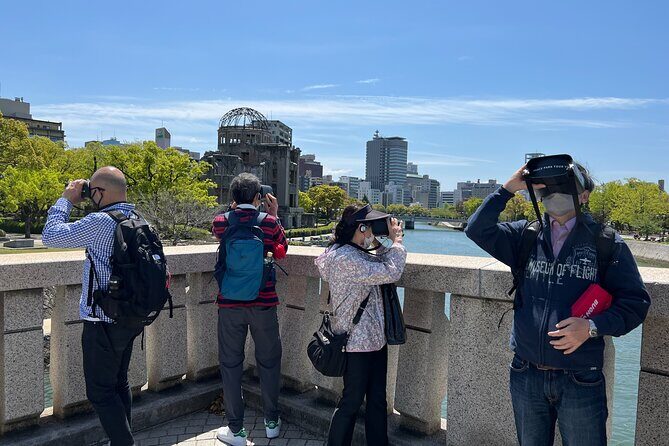 Hiroshima/Guided Virtual Tour of Peace Park/PEACE PARK TOUR VR - Stop 2: Peace Clock Tower and the Atomic Bomb Dome