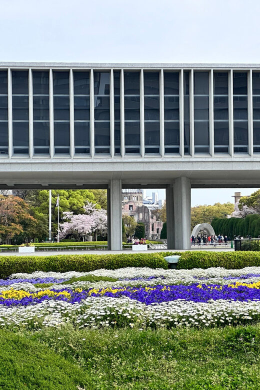 Hiroshima; Hiroshima Peace Memorial Museum and Castle Tour - Peace Memorial Park and the hypocenter: how the layout carries a message