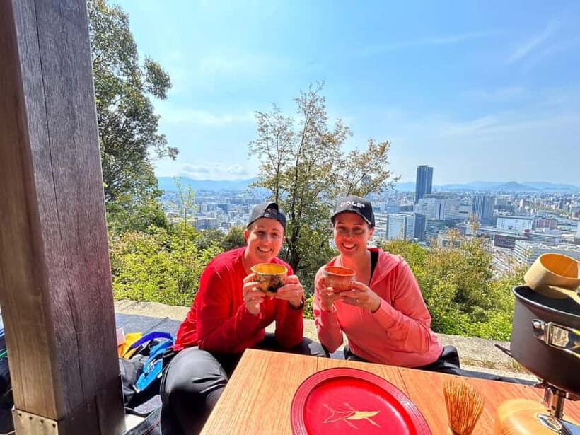 Hiroshima: Morning Hiking Tour with Open-air Tea Ceremony - Kinko Inari Shrine trail: lush greenery and the stair reality