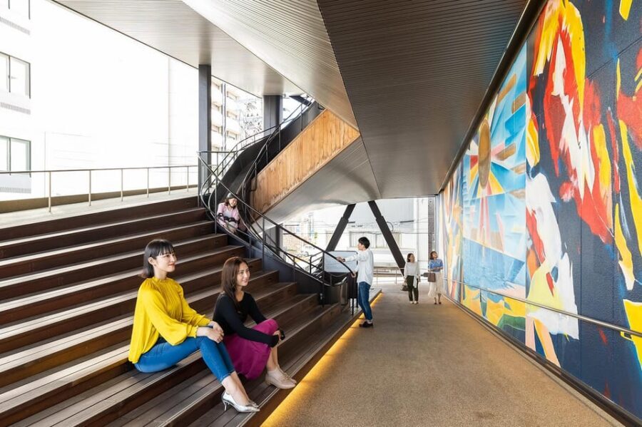 HIROSHIMA ORIZURU TOWER Admission Ticket - Orizuru Wall: adding your crane to the wall of hope