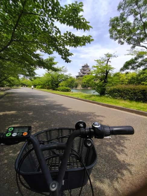 Hiroshima: Peace Park, Castle, and Mitaki Temple E-Bike Tour - The e-bike ride itself: casual pace, real distance, and smart breaks