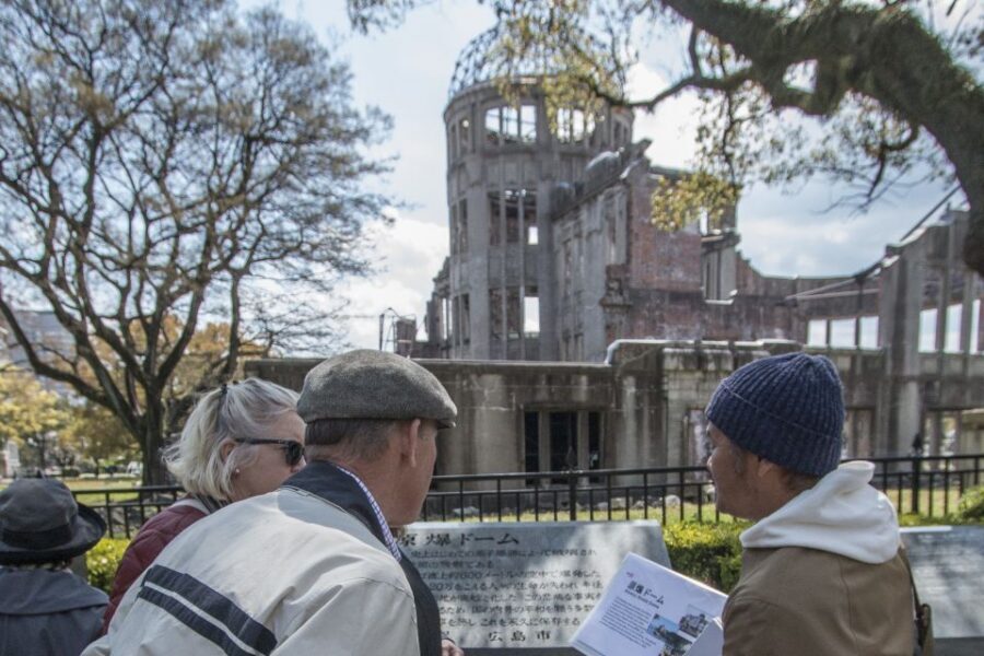 Hiroshima: Peace Walking Tour of World Heritage Sites - Meeting at Montbell and Starting with a Shrine Moment