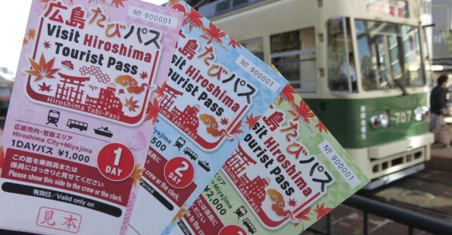 Hiroshima:Visit Tourist Pass(1, 2, 3day and 3day middlearea) - Why a Hiroshima Tourist Pass can be the easiest way to move around